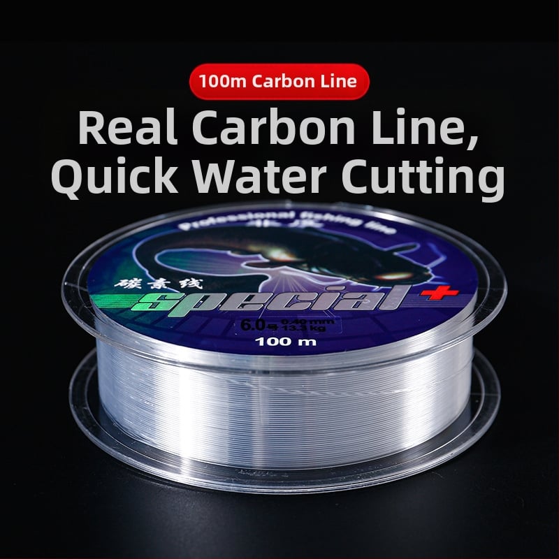 Osnovna ribolovna linija – karbonsko vlakno, duljina 100 m, nosnost 100, paket 100 kom