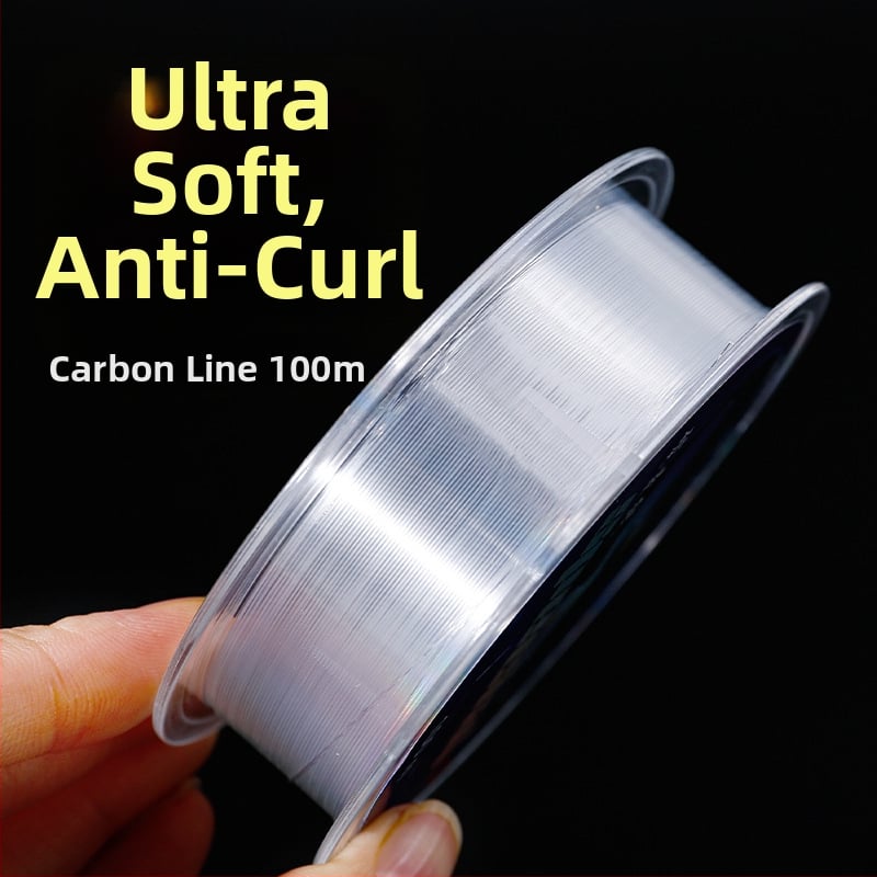 Osnovna ribolovna linija – karbonsko vlakno, duljina 100 m, nosnost 100, paket 100 kom