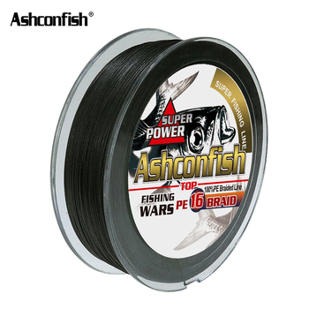 Ashconfish glavna ribolovna linija, PE plietena, 6LB-750LB, 6 kom