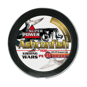 Ashconfish glavna ribolovna linija, PE plietena, 6LB-750LB, 6 kom