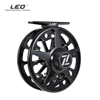 LEO 28216 FA Zvjezdasta mulineta za fly fishing, aluminijska legura, prednja kočnica, zvuk klika