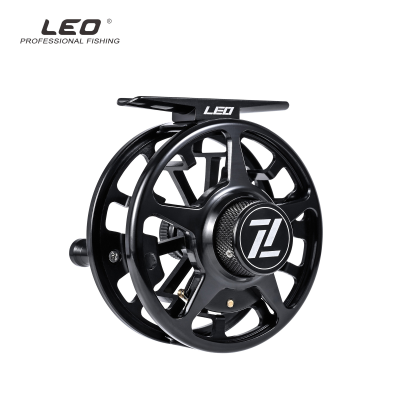 LEO 28216 FA Zvjezdasta mulineta za fly fishing, aluminijska legura, prednja kočnica, zvuk klika
