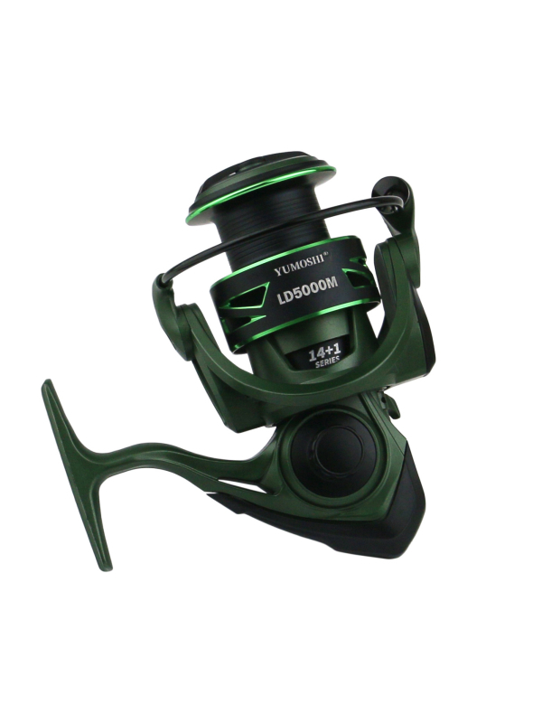 LD Series mulinetă de spinning Yumoshi – capac metal fără joc, marcă privată autorizată, cutie cu 20 de bucăți