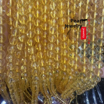 Mărgele de cristal 7A, rotunde, cristal natural, prelucrate prin șlefuire și lustruire, componentă DIY bijuterii