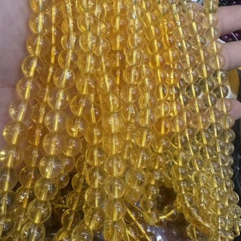 Mărgele de cristal 7A, rotunde, cristal natural, prelucrate prin șlefuire și lustruire, componentă DIY bijuterii