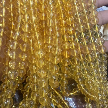 Mărgele de cristal 7A, rotunde, cristal natural, prelucrate prin șlefuire și lustruire, componentă DIY bijuterii