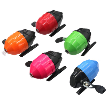 Shangmingchuan tambur de pescuit cu ghidaj intern al liniei și mâner de tip pistol, cutie cu 100 de bucăți