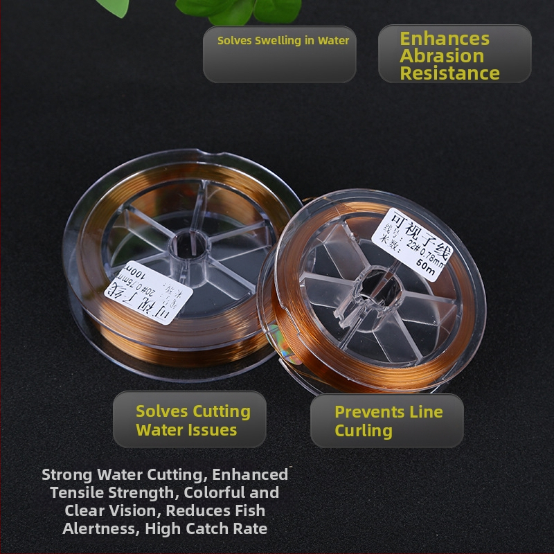 Sub-line od nylon monofilamenta – mekana, vidljiva, kutija 50 komada