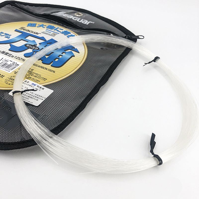 Seaguar fluorokarbon vodilac za duboko more ribolov za velike ribe, 100 lb