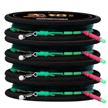 Set glavne linije bez olova i trolling linije za velike ribe — materijal: najlon vlakna, duljina prilagodljiva, podrijetlo: Baoding, Hebei, mjesto ribolova: Black Pit