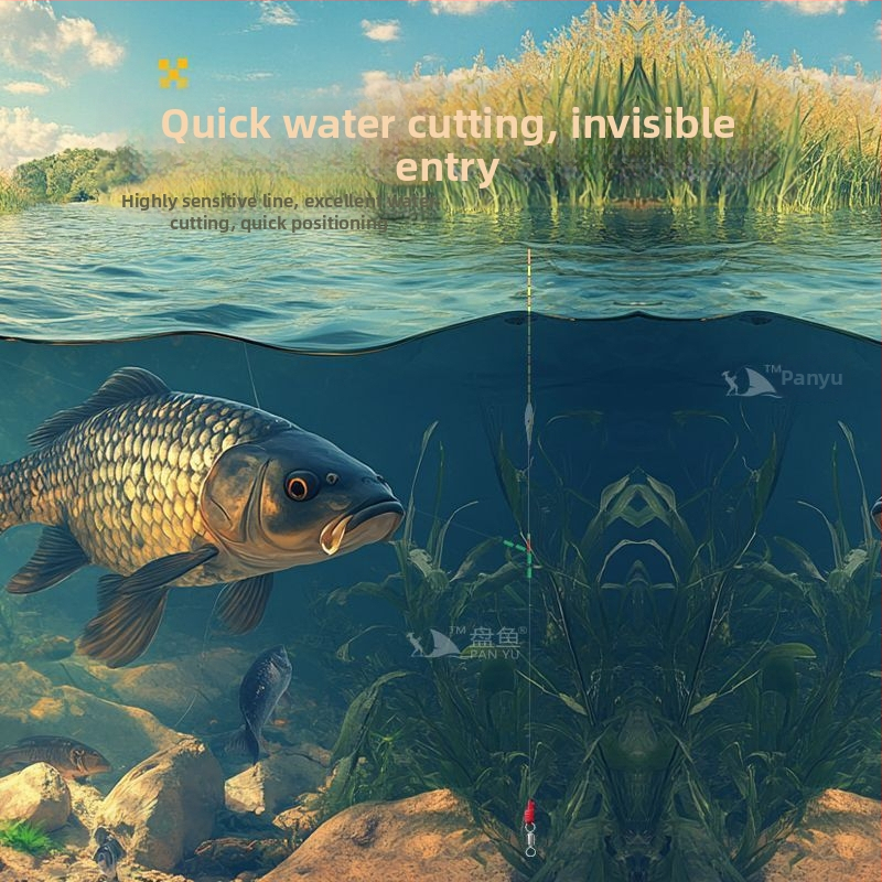 Bez svina galvenās līnijas un trolling līnijas komplekts lielām zivīm — materiāls: neilona diegs, garums pēc izvēles, izcelsme: Baoding, Hebei, makšķerēšanas vieta: Black Pit