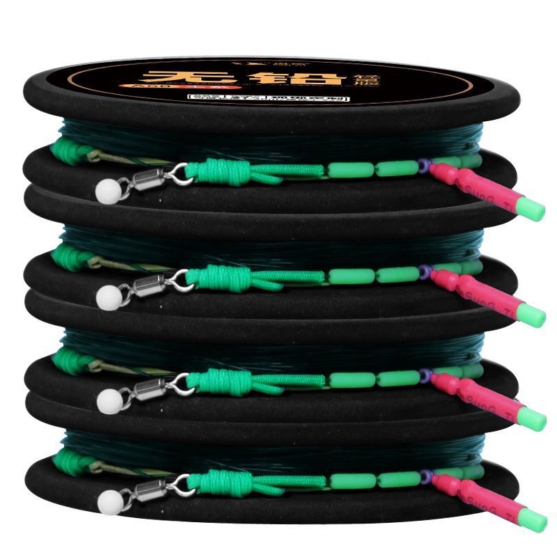 Set glavne linije bez olova i trolling linije za velike ribe — materijal: najlon vlakna, duljina prilagodljiva, podrijetlo: Baoding, Hebei, mjesto ribolova: Black Pit