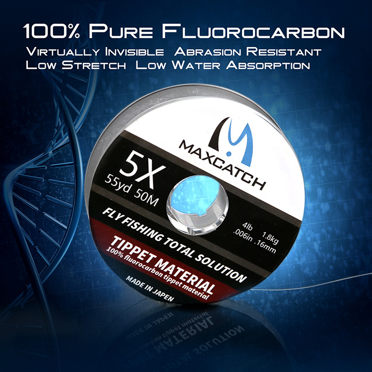 MAXIMUMCATCH fluorokarbonski tippet za fly fishing, 12/16/20 lb, podrijetlo Japan