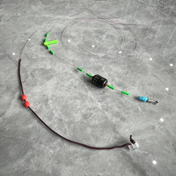 Set glavne ribolovne linije bez čvora, poboljšana verzija, ručno vezana najlonom, duljina 3.6–8.1 m; pakiranje: 1 kutija s 10 vrećicama