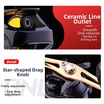 Fulad Water Drop Wheel μηχανισμός ψαρέματος, μεταλλική κατασκευή, αμφιδέξιος για αριστερό και δεξί χέρι