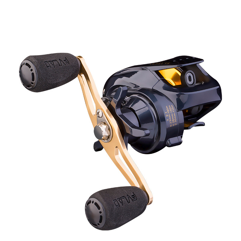 Fulad Water Drop Wheel μηχανισμός ψαρέματος, μεταλλική κατασκευή, αμφιδέξιος για αριστερό και δεξί χέρι