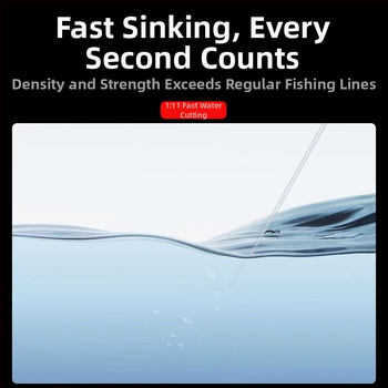 Zvejas aukla komplekts - bez svina, stiprināti dimanta mezgli, neilona diegs, 4.5–20 m, Melna bedre