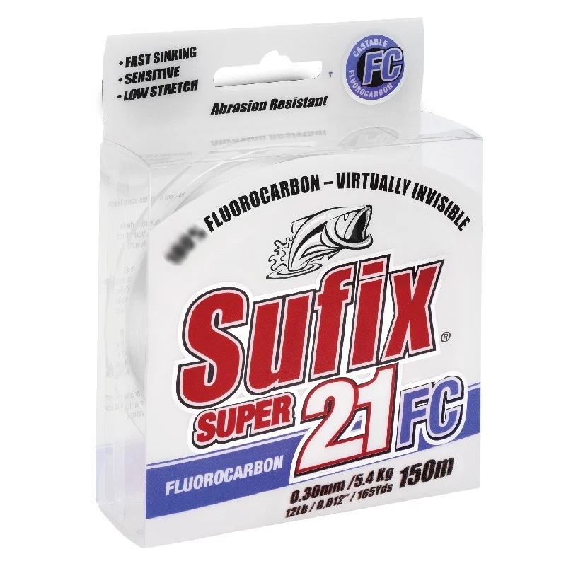 SUFIX 21FC Glavna linija za ribolov, karbonsko vlakno, duljina 150 m