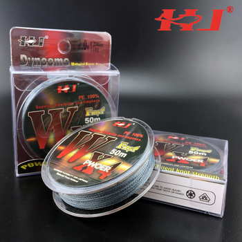 HJ PE fő horgász damil, szakítószilárdság 9LB–97LB, csomagolás 10–300 db