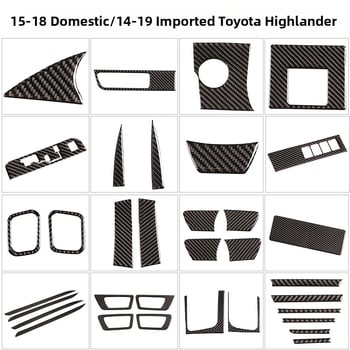 AKLW Vnútorný ochranný náter z uhlíkových vlákien pre Toyota Highlander (ASCF-1097, ASCF-1098, ASCF-1099) s prispôsobiteľnou úpravou