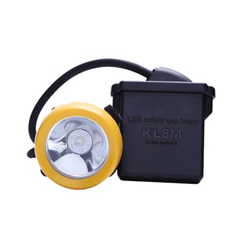 Fejlámpa bányászathoz LED-del, vízálló és robbanásbiztos, újratölthető, 3W, akkumulátor 5000–12000 mAh, fény-sugár 100–200 m, töltő a készleten, alkalmas bányászatra és éjszakai horgászatra