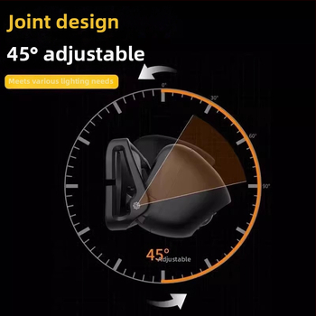Galvos žibintas, įkraunamas, atsparus vandeniui, naktinei žvejybai, nešiojamas