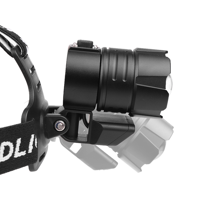 Čelna lampica XHP90 + COB, 45° nagib snopa, USB punjenje, LED 20W, baterije 3×18650