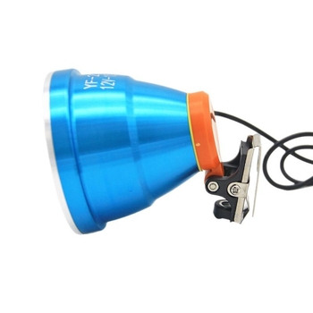 Žvejybos LED naktinė lemputė - aliuminio lydinys, reikalingas išorinis maitinimo šaltinis, LED šaltinis, 100-200 m diapazonas, Fisherman's Treasure