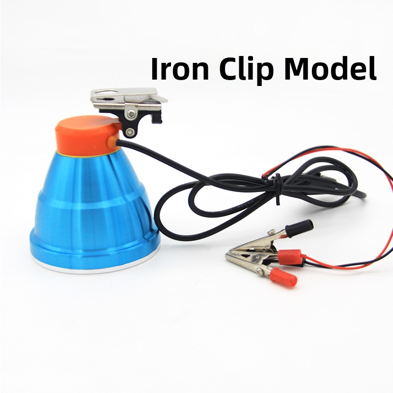 Žvejybos LED naktinė lemputė - aliuminio lydinys, reikalingas išorinis maitinimo šaltinis, LED šaltinis, 100-200 m diapazonas, Fisherman's Treasure