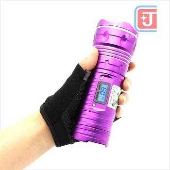 Újratölthető LED éjszakai horgászlámpa, 3–20W, 6000 mAh, LED fényforrás, 360° forgás, 200–500 m hatótávolság