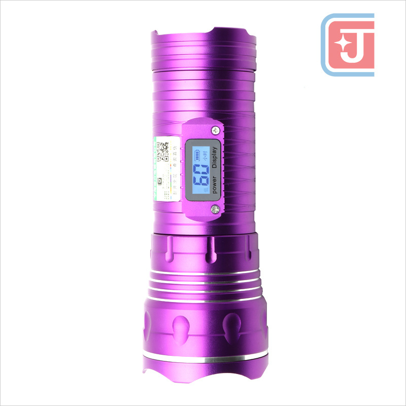 Újratölthető LED éjszakai horgászlámpa, 3–20W, 6000 mAh, LED fényforrás, 360° forgás, 200–500 m hatótávolság