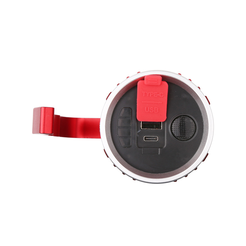 LED Horgász Lámpa 40W fókuszált fénnyel, 13200mAh akkumulátorral, Négy LED fényforrás, 200-500 m hatótáv