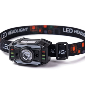 Челна LED лампа с ръчно задвижване, презареждаща се, водоустойчива, 5W, 1200mAh, обхват до 200–500 m, за къмпинг и риболов