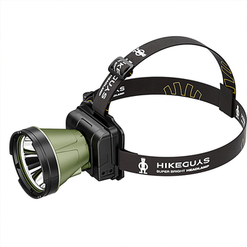 Punjava LED čelna lampica, 5200mAh, 10W, 360° rotacija, domet do 500 m