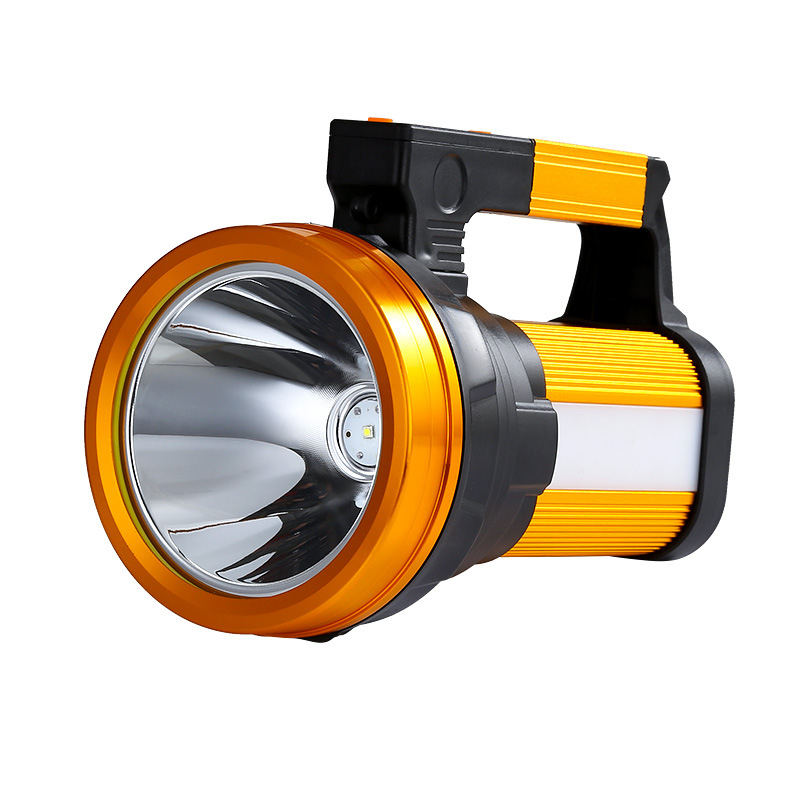 P70 LED baterijska lampa za vanjsku upotrebu — 1000W, 12000mAh, ručno napajanje, IP56, domet 500 m