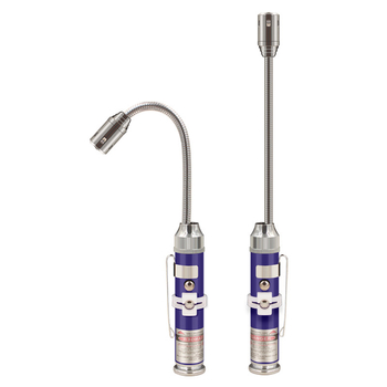 Naktinė žvejybos LED lemputė masalams su aliuminio lydinio korpusu, baterijų maitinimas, magnetas, diapazonas iki 50 m