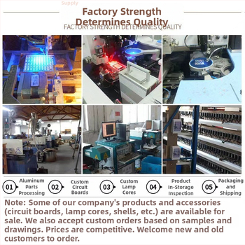 Stalo nakties žvejybos LED lemputė su išoriniu maitinimu, aliuminio lydinio korpusas, diapazonas 100–200 m