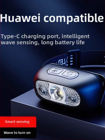 Φακός κεφαλής LED – επαναφορτιζόμενος, αδιάβροχος, δέσμη 10 m, αυτονομία 3–10 h, μπαταρία 18650