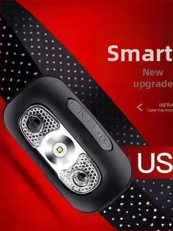 Φακός κεφαλής LED – επαναφορτιζόμενος, αδιάβροχος, δέσμη 10 m, αυτονομία 3–10 h, μπαταρία 18650