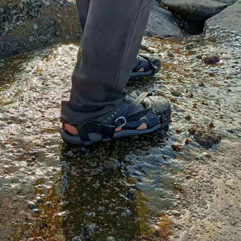 304 nerūdijančio plieno žvejybos avalynė, neslystančios, skirtos jūros ir upių žvejybai bei uolų kopimams