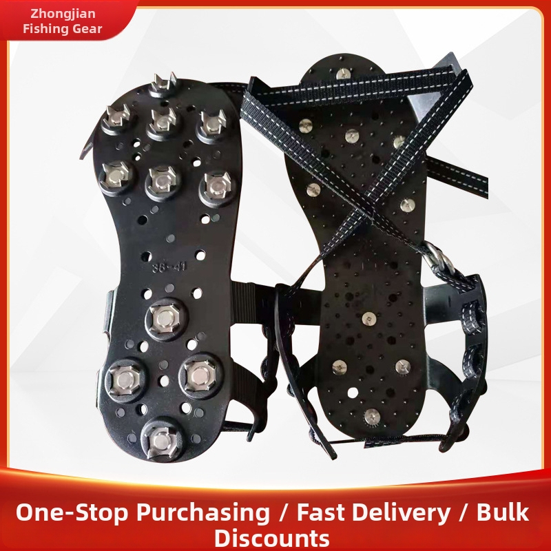 304 nerūdijančio plieno žvejybos avalynė, neslystančios, skirtos jūros ir upių žvejybai bei uolų kopimams