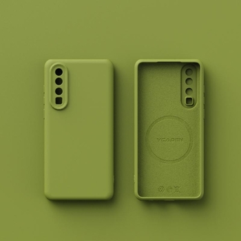 Husa Hl Huawei P30/P30 Pro – silicon lichid, închidere magnetică, căptușeală din catifea integrată, anti-șoc, design simplu și ușor