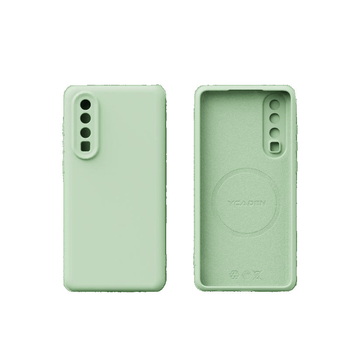 Husa Hl Huawei P30/P30 Pro – silicon lichid, închidere magnetică, căptușeală din catifea integrată, anti-șoc, design simplu și ușor