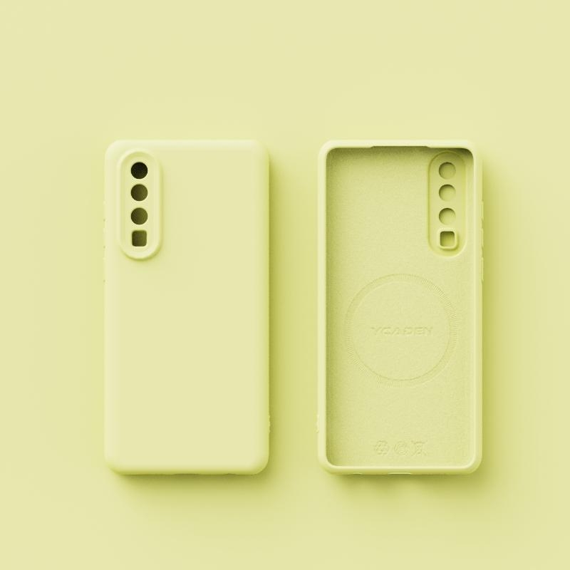 Husa Hl Huawei P30/P30 Pro – silicon lichid, închidere magnetică, căptușeală din catifea integrată, anti-șoc, design simplu și ușor