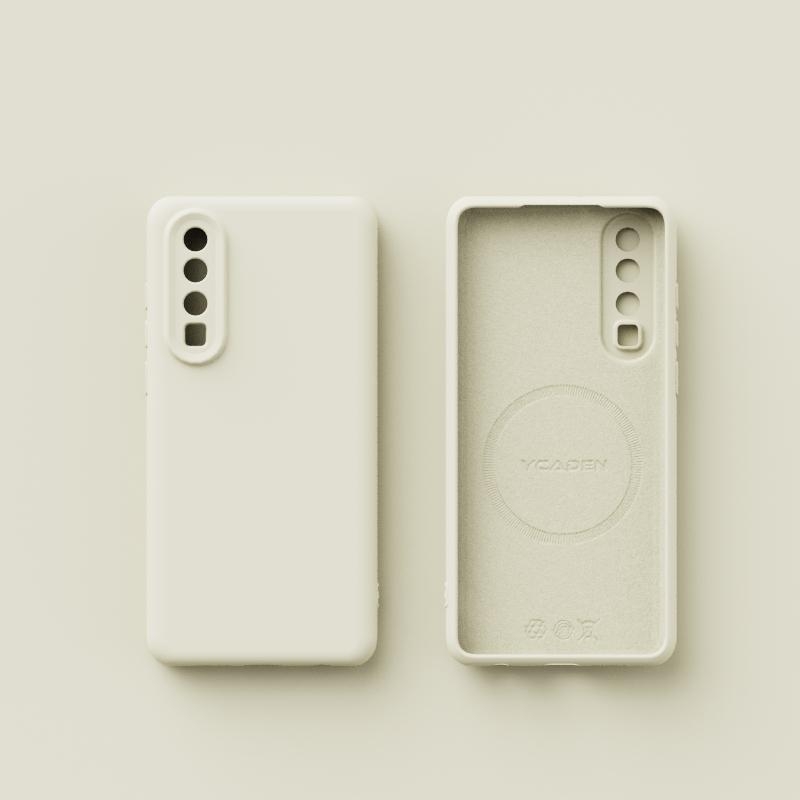 Husa Hl Huawei P30/P30 Pro – silicon lichid, închidere magnetică, căptușeală din catifea integrată, anti-șoc, design simplu și ușor