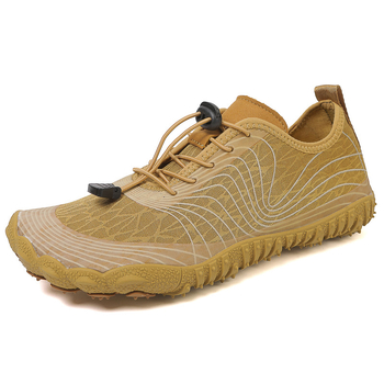 Обувки за водни походи по реката – антихлъзгаща гумена подметка, дишащ горен слой от мрежеста материя, бързосъхнещи, нисък профил, унисекс