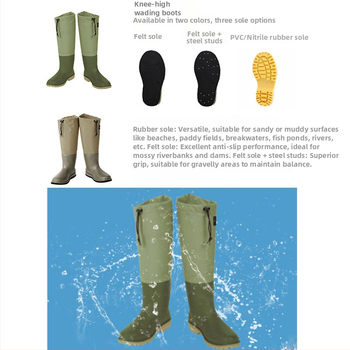 Atsparios vandens kelionėms žvejybai ir lauko veiklai su plieniniais dygliais