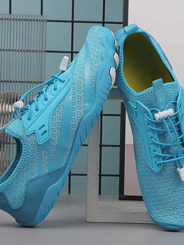 Речни обувки за водни преходи с петопръстен дизайн, нисък връх, EVA средна подметка и антихлъзгаща гумена подметка