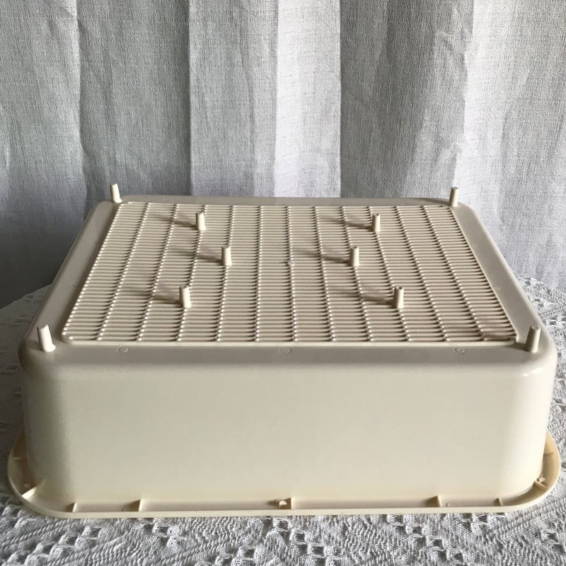 PVC Διπλού Επιπέδου Κουτί Γάτας με Έλεγχο Οσμών – κατάλληλο για γάτες, κουνέλια και χελώνες