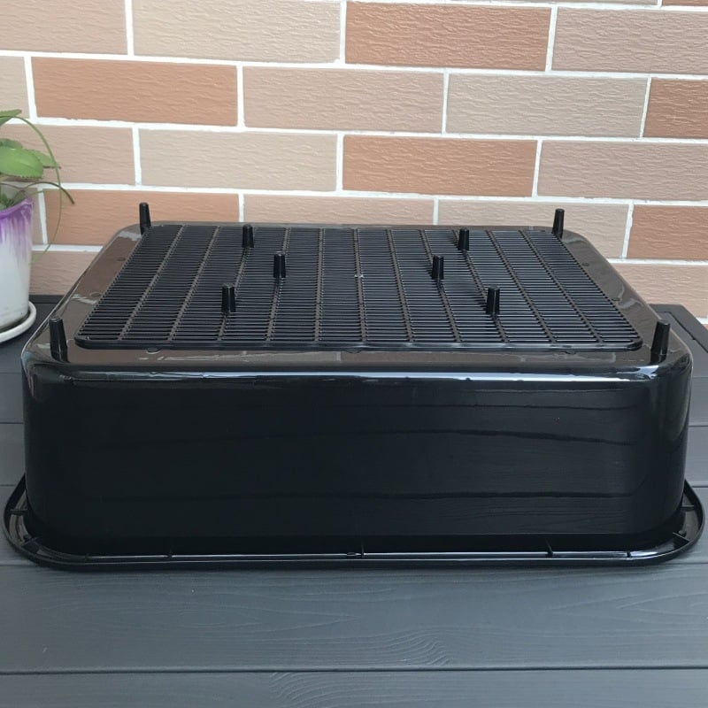 PVC Διπλού Επιπέδου Κουτί Γάτας με Έλεγχο Οσμών – κατάλληλο για γάτες, κουνέλια και χελώνες